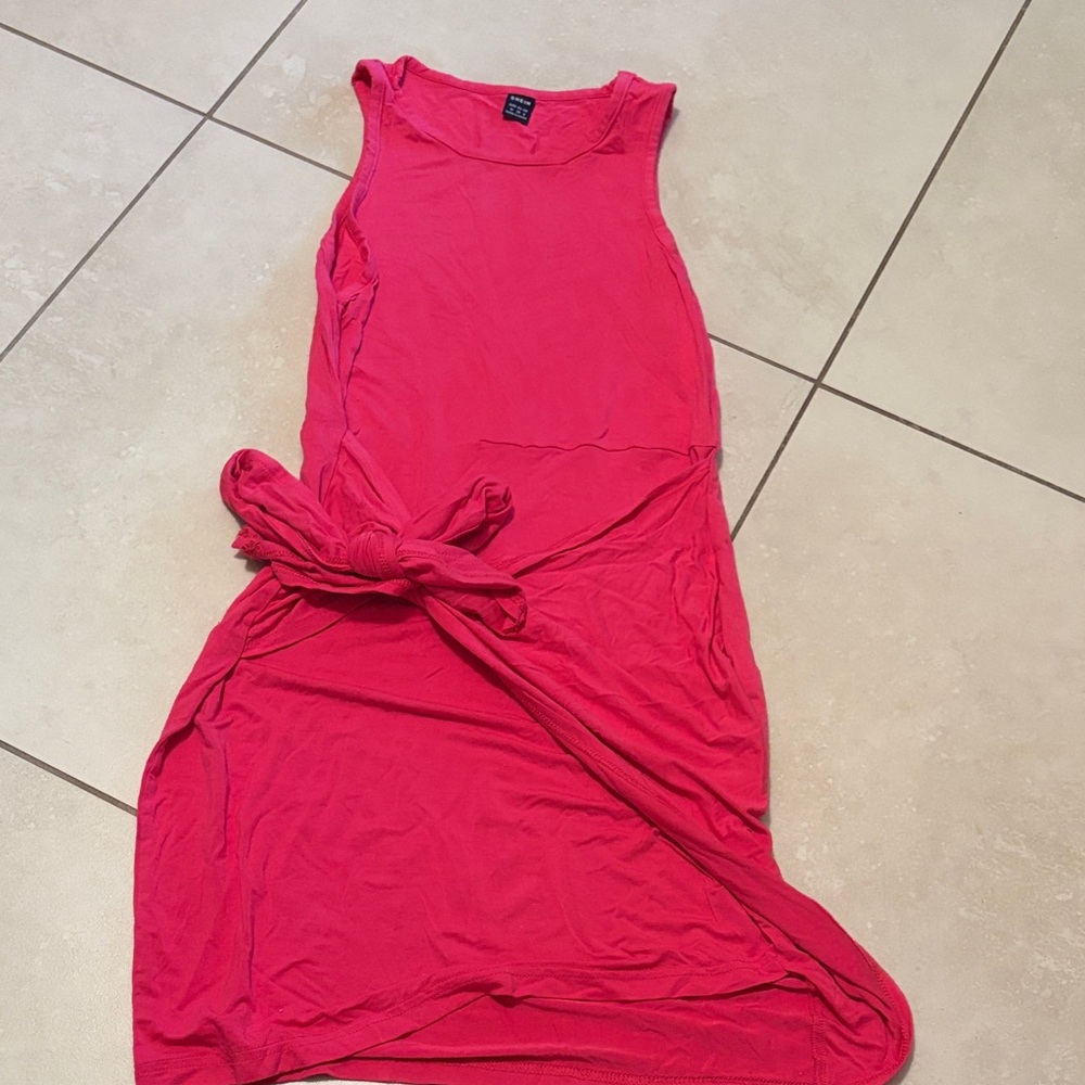 SHEIN Pink Mini Dress